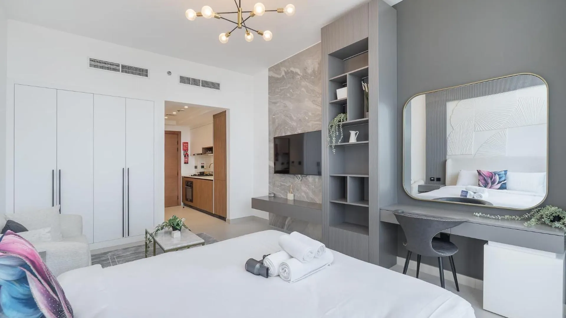 Modern Studio Retreat In Al Furjan - Sleeps 2! Dubai 0*,  Verenigde Arabische Emiraten